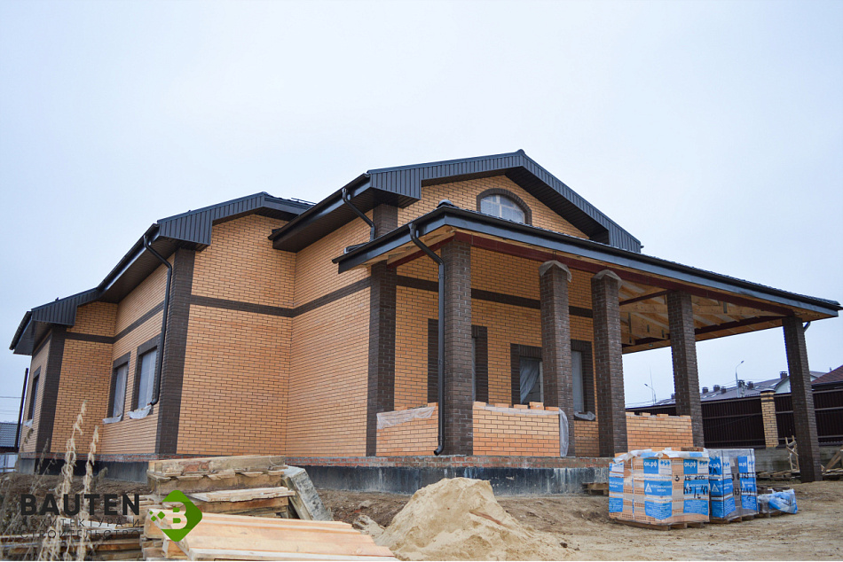 Частный  жилой дом 380 м2  и баня 50 м2 во Внуково