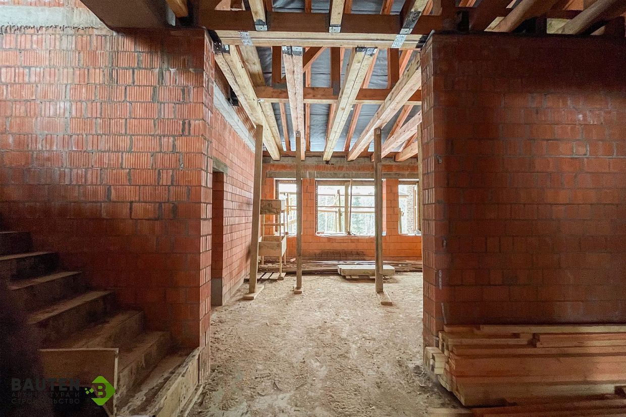Частный жилой дом 325 м2  в д. Никольское, Истринский район. Построен: март 2024
